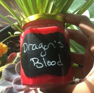 Dargons Blood Soy Candle(6oz shown)